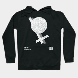 KINO / Кино́ / Minimalist Graphic Artwork Design Hoodie